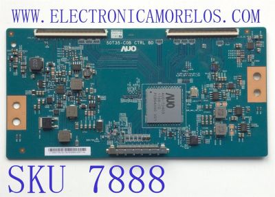 T-CON PARA TV WESTINGHOUSE / NUMERO DE PARTE 5550T35C09 / 55.50T35.C09 / 50T35-C0B / 50T35-C0B CTRL BD / PANEL T500-0DX-DLED / DISPLAY T500QVR05.5 / MODELO WD50FB2530